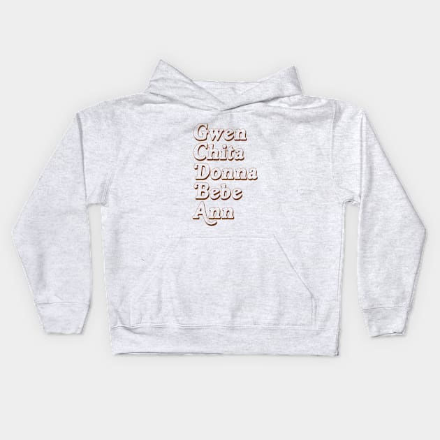 Broadway Dance Legends Kids Hoodie by JBratt